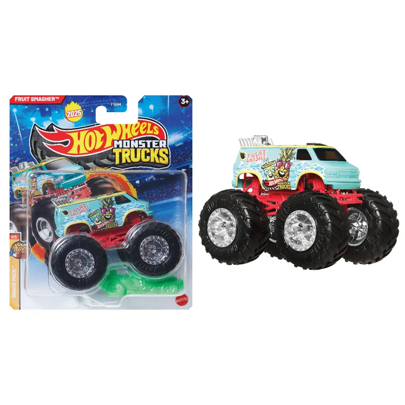 新しい 2025 ホットウィール モンスター トラック G/F ケース 16