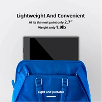 14-inch 1920*1080 Portable Monitor 400cd / m² 60HZ 16: 9 For Laptop XBox PS4 / 5 Switch  Cell  Phone  Computer Extension Office - Image 5
