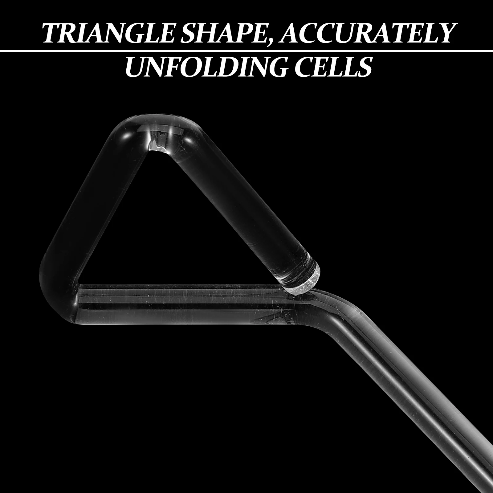 Cell Spreader Glass Cell Spreading Sticks L-shaped Coating Rod Glass Spreader 4pcs Laboratory Tools