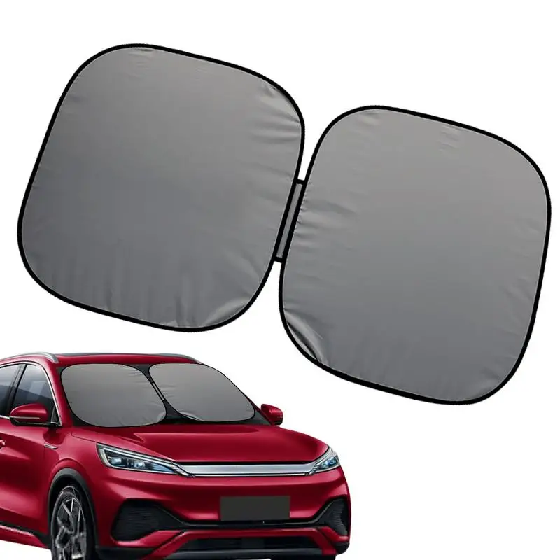 

Складной автомобильный передний солнцезащитный козырек для защиты от солнца и ультрафиолетовых лучей высококачественные материалы удобный и складной дизайн