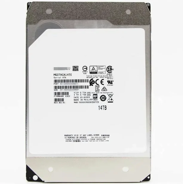 For Toshiba MG07ACA12TE 12T MG07ACA14TE 14T MG08ACA16TE 16T Helium 7.2K ...