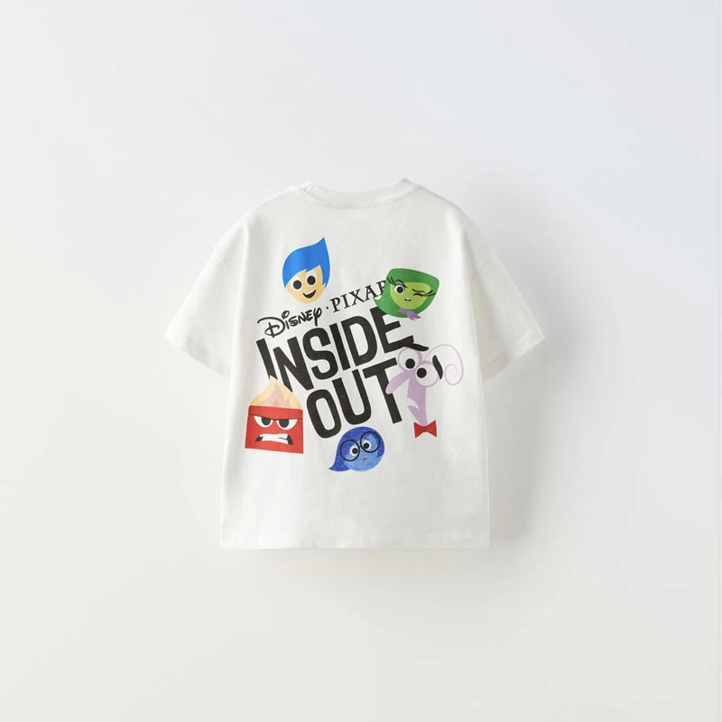 Mickey Mouse Tshirt Cartoon Print Short Sleeve T For Boys And Girls Loose Casual Sports Tops Children Cotton Fashion White Tees 4
