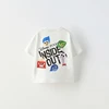 Mickey Mouse Tshirt Cartoon Print Short Sleeve T For Boys And Girls Loose Casual Sports Tops Children Cotton Fashion White Tees 4