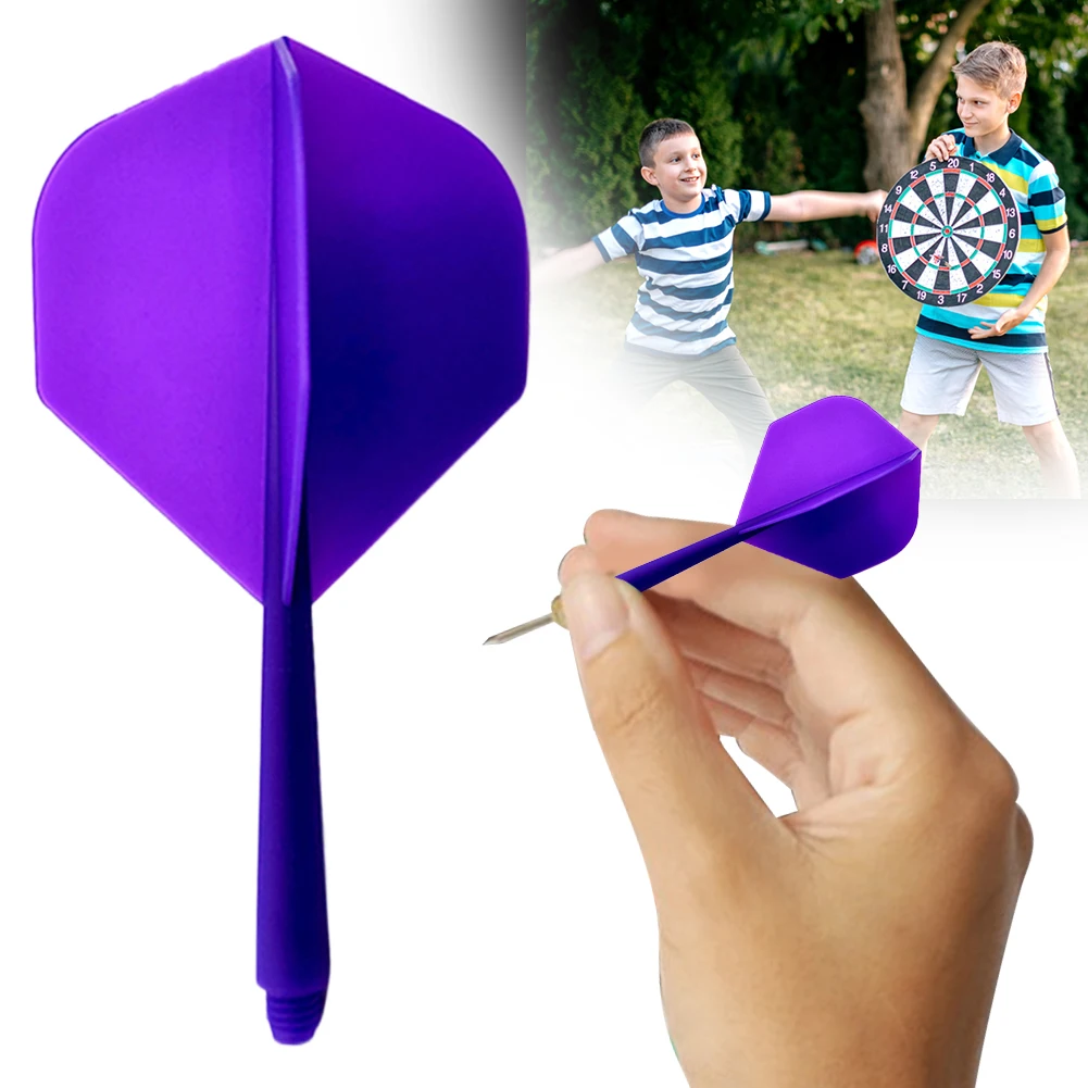 5pcs Integrated Dart Shaft and Flights Anti-Fall Dart Flights Shaft Integrated Dart Flights and Shafts Dart Accessories Kit