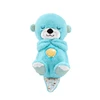 Breathing Otter Sleep and Playmate Otter Music Plush Toy Lighting Audio Soft Sound Newborn Sensory Comfort Baby Gift 3