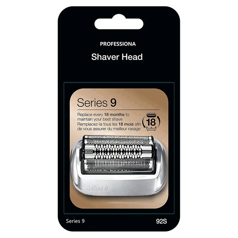 Têtes De Rasoir De Rechange 92S 94M Pour Braun Series 9 (9290cc, 9370cc, Etc.) - Neuf - Compatible