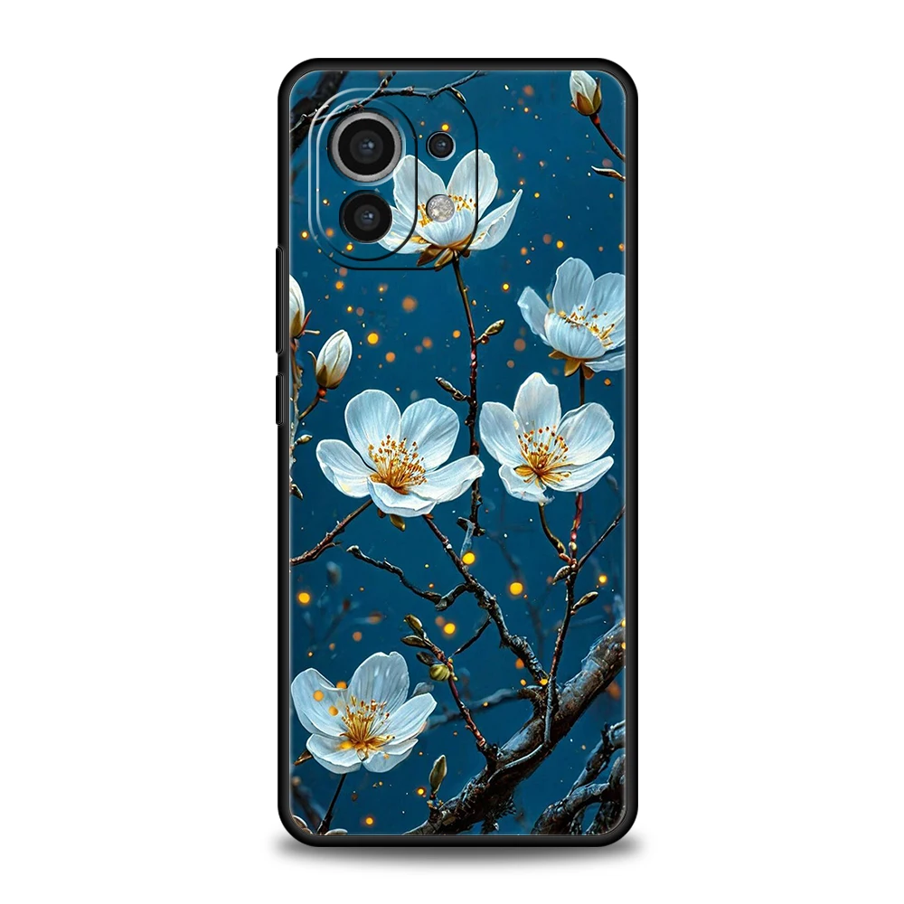 Oil Painting Flower Art Phone Case Cover