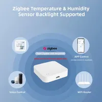 Tuya ZigBee Smart Home Temperature Humidity Sensor with BackLight LCD Works With Google Assistant and Need Tuya Zigbee Hub - Image 2