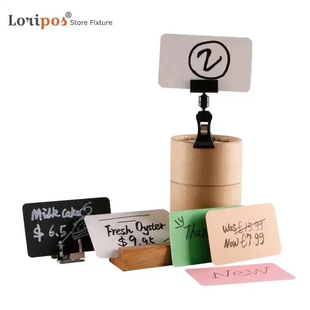 100 Pieces Black Cards White Blank Handwriting Tag Christmas Valentine's Day DIY Paper Note Ticket
