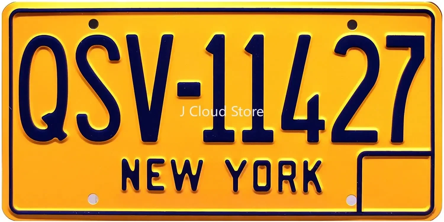 

Celebrity Machines Entourage | QSV-11427 | Metal Stamped License Plate