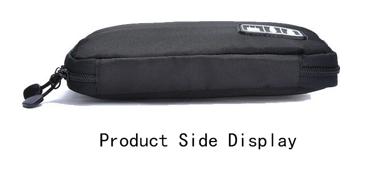 Waterproof Nylon Storage Bag Outdoor Travel Bag USB Data Cable Storage Case Camping Hiking Organizer Bag Electronic Accessories