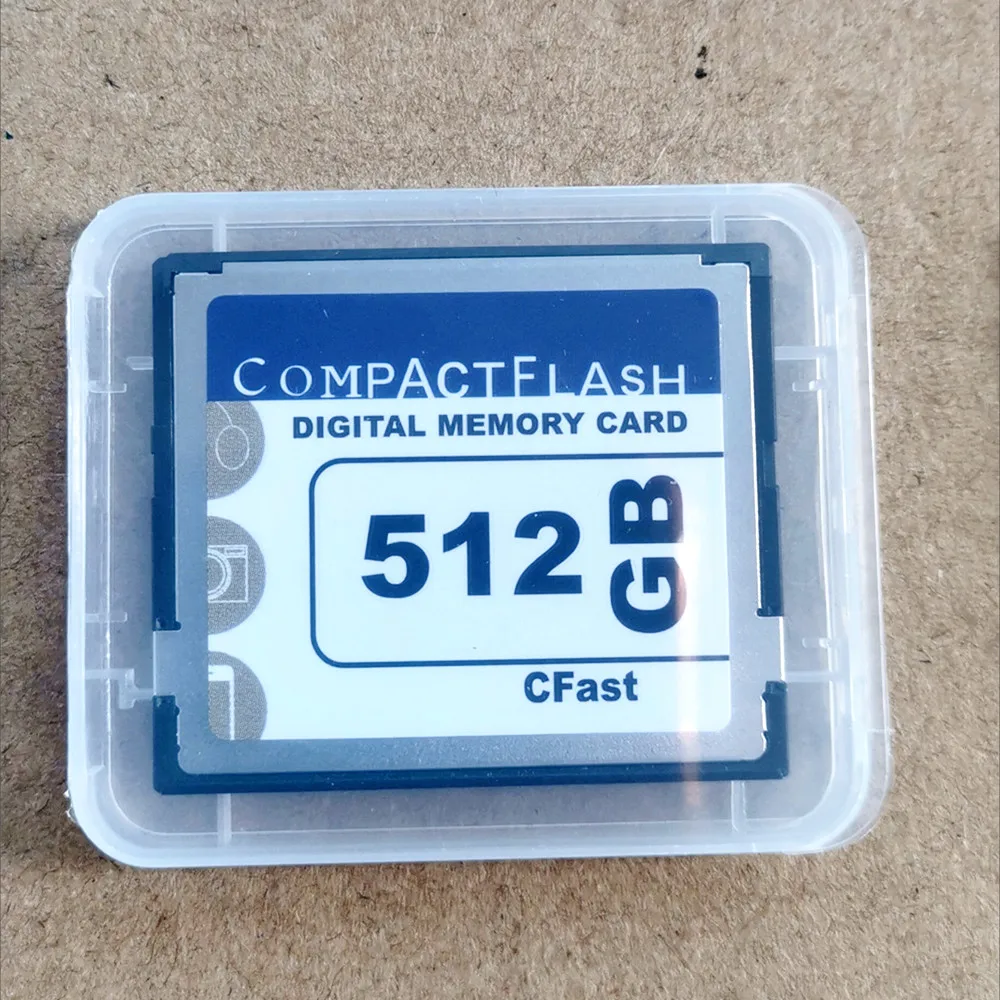 풀 HD 3D 4K 비디오 카메라용 오리지널 CFast 2.0 메모리 카드, 플래시 카드, MLC CFast 메모리 카드, 512GB, 256GB, 128GB, 64GB, 525 MB/s
