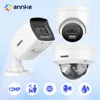 ANNKE 12MP Outdoor Smart Dual Light PoE Security Camera Color IR Night Vision Built-in Microphone IP67 C1200 Smart Home H.265+ 1