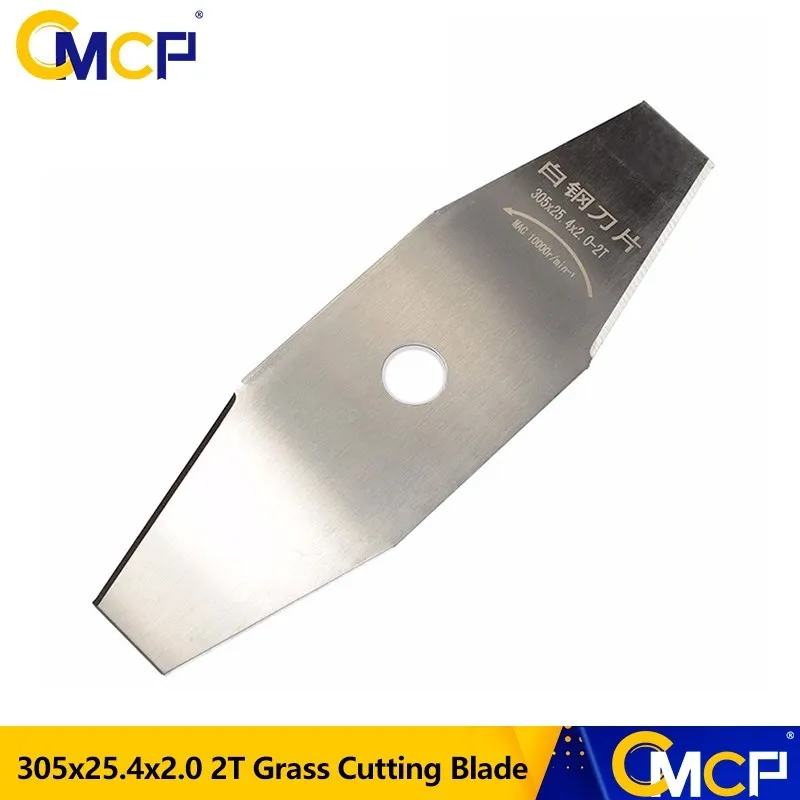 

1pc 305x25.4x2.0 Cutting Disc Lawn Mower Accessories 2T Brush Cutter Blade Grass Trimmer Knife Garden Tool Parts