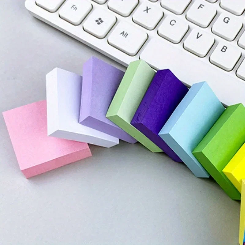 11 (una scatola) piccole note adesive quadrate colorate mini ins note autoadesive indice carta note adesive note adesive per studenti - immagine 6