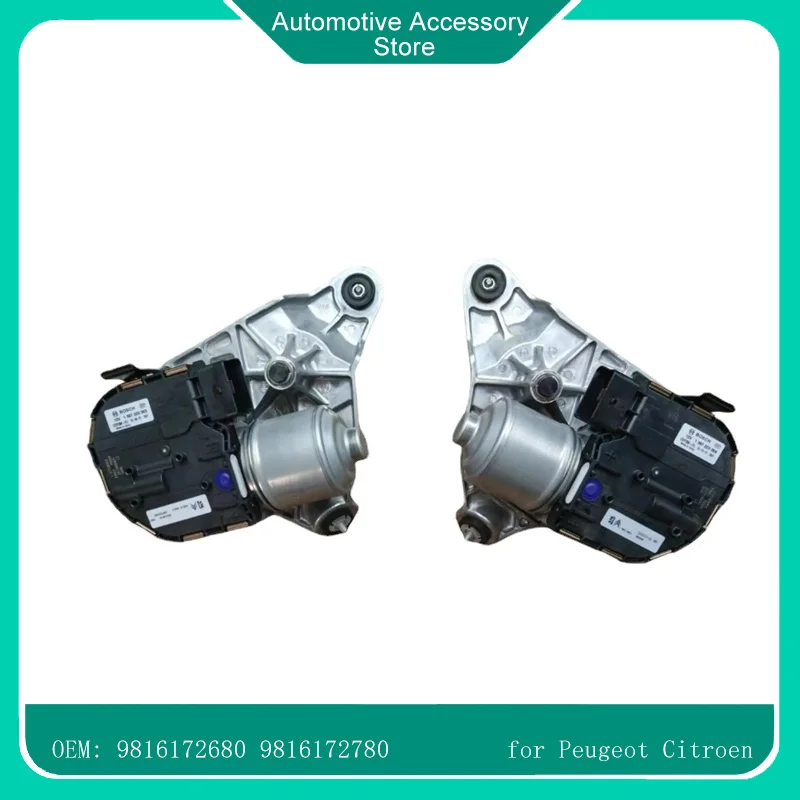 9816172680 9672588680 9816172780 9672588580 Ricambi Auto 508 Motore Tergicristallo Anteriore Per Peugeot 508 Citroen C6