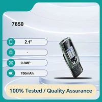 Original Unlocked 7650 750mAh 2.1" Mobile Phone 0.3MP Camera Bluetooth Good Condition