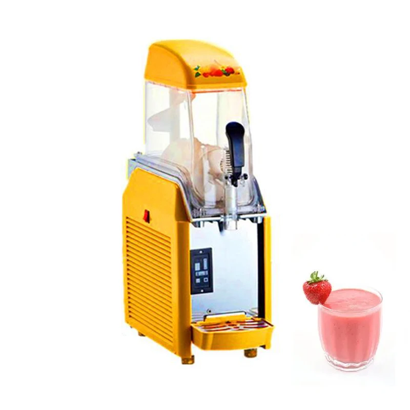 

3 Tanks Ice Slush Machine Electric Snow Melting Machine Commercial Frozen Drink Slushy Machine