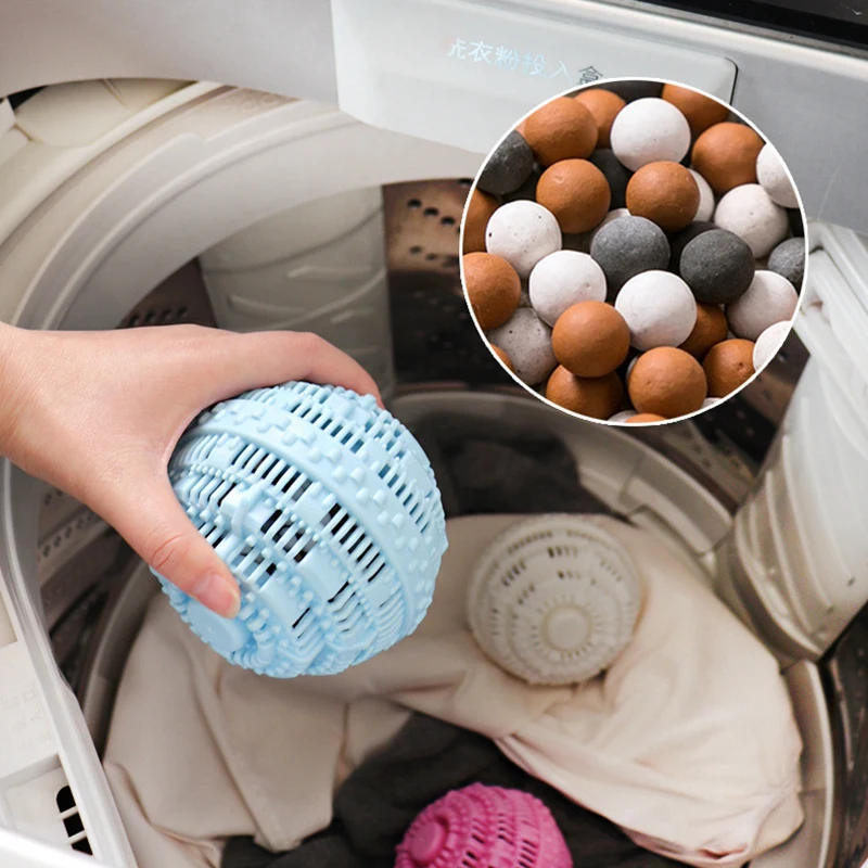 Reusable Magic Laundry Ball 10cm For Household Cleaning Washing Machine Clothes Softener Laundry PVC Washing powder Clean Tools laundry ball