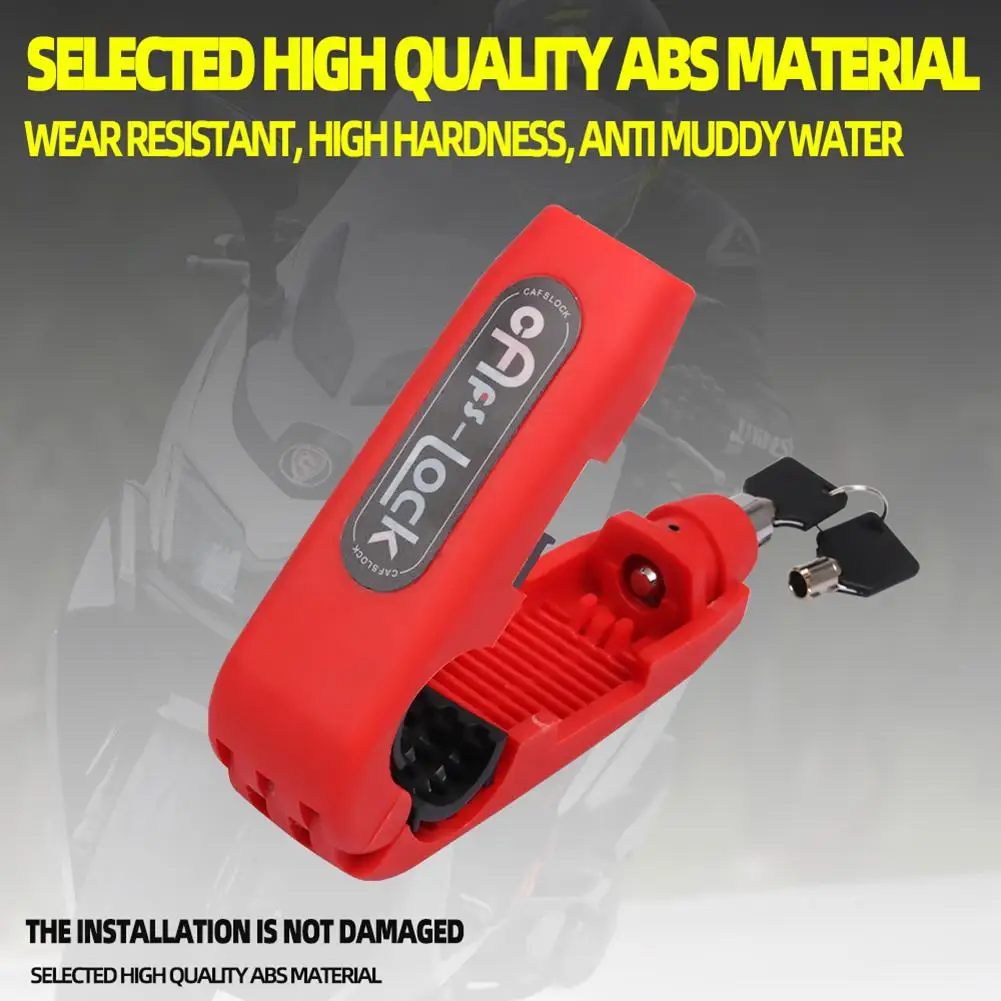 Candado Para Moto Manubrio Seguridad Antirobo Stockrider