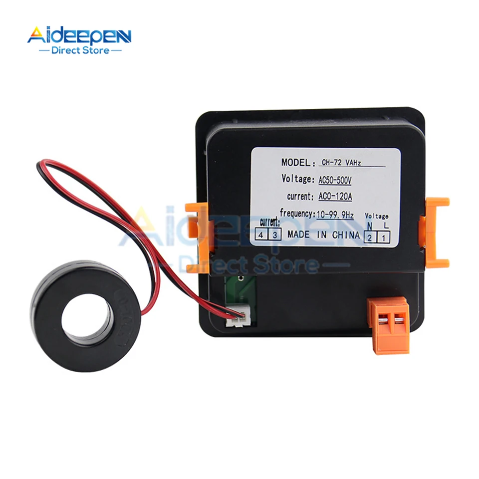AZDelivery Voltmeter Ampèremeter Module DSN-VC288 met LED-Display AZDelivery Voltmeter Ampèremeter Module DSN-VC288 met LED-Display