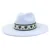 Ins2023 new big brim fedora hat suede 10cm brim hat for men and women love rubber band hat with sunshade sombrero hombre 11