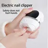 Electric Nail Clipper Automatic Nail Trimmer Safe Rechargeable Fingernail Cutter with Nail File for Kids Portable Manicure Tool 1