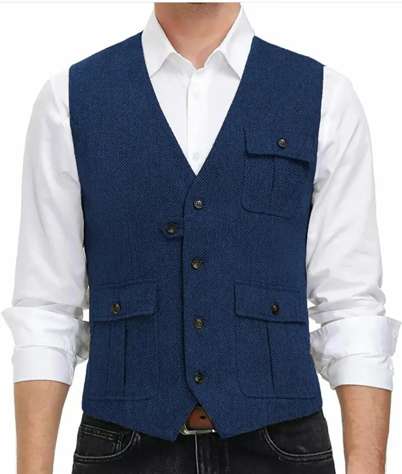 Tweed Vest Image 3