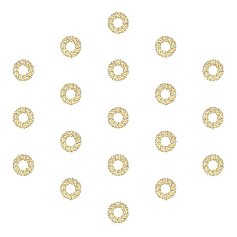 

19 шт. модная искусственная бабочка цветок венок шарф Пряжка Брошь ювелирные изделия Кольцо Букет венок шарф зажим для женщин