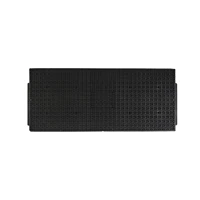ESD Tray Chips Smt IC Tray QFN IC CPU MCU Black Antistatic PPE MPPO Plastic Board Black heat resistant dish 2