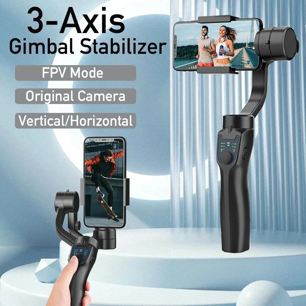 

3 Axis Handheld Gimbal Stabilizer for IOS/Andriod Smartphone Stabilizer Tripods Video Record Vlog Anti-shake Video Phone Gimbal