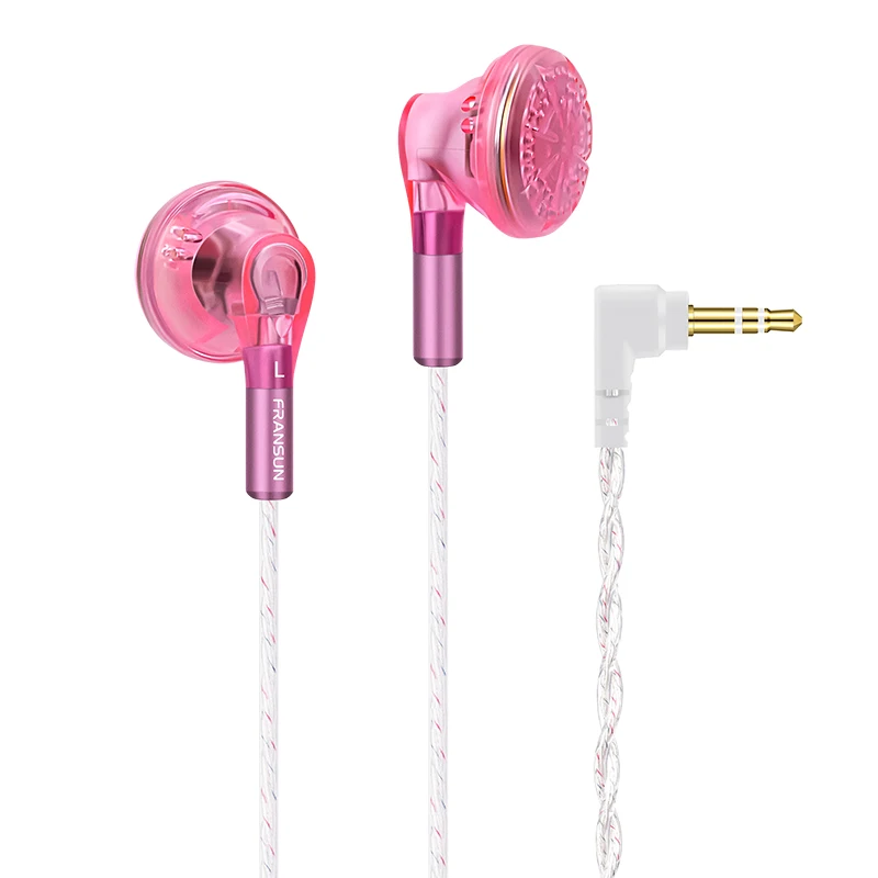 ตัวเลือกสินค้า หูฟัง HiFi หัวแบน 16 มม. แบบเสียบหู 3.5 มม. และ Type-C