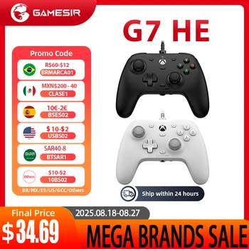 GameSir G7 HE Controller di gioco Xbox Gamepad effetto Hall per Xbox Series X, Xbox Series S, Xbox One, Steam e Windows