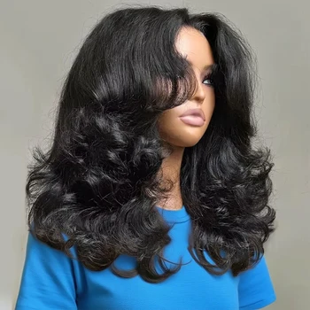 Loose Deep Wave Short Bob Wig 13x4 Body Wave Glueless Wig 100 Human Hair Brazilian 13x6 Hd Lace Frontal Wig For Women Preplucked 1