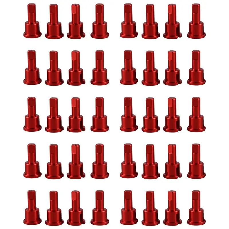 40Pcs 합금 차동 컵 차동 감속 조인트 컵 Rc 부품 Wltoys A949 A959 A969 A979 K929 모델 자동차