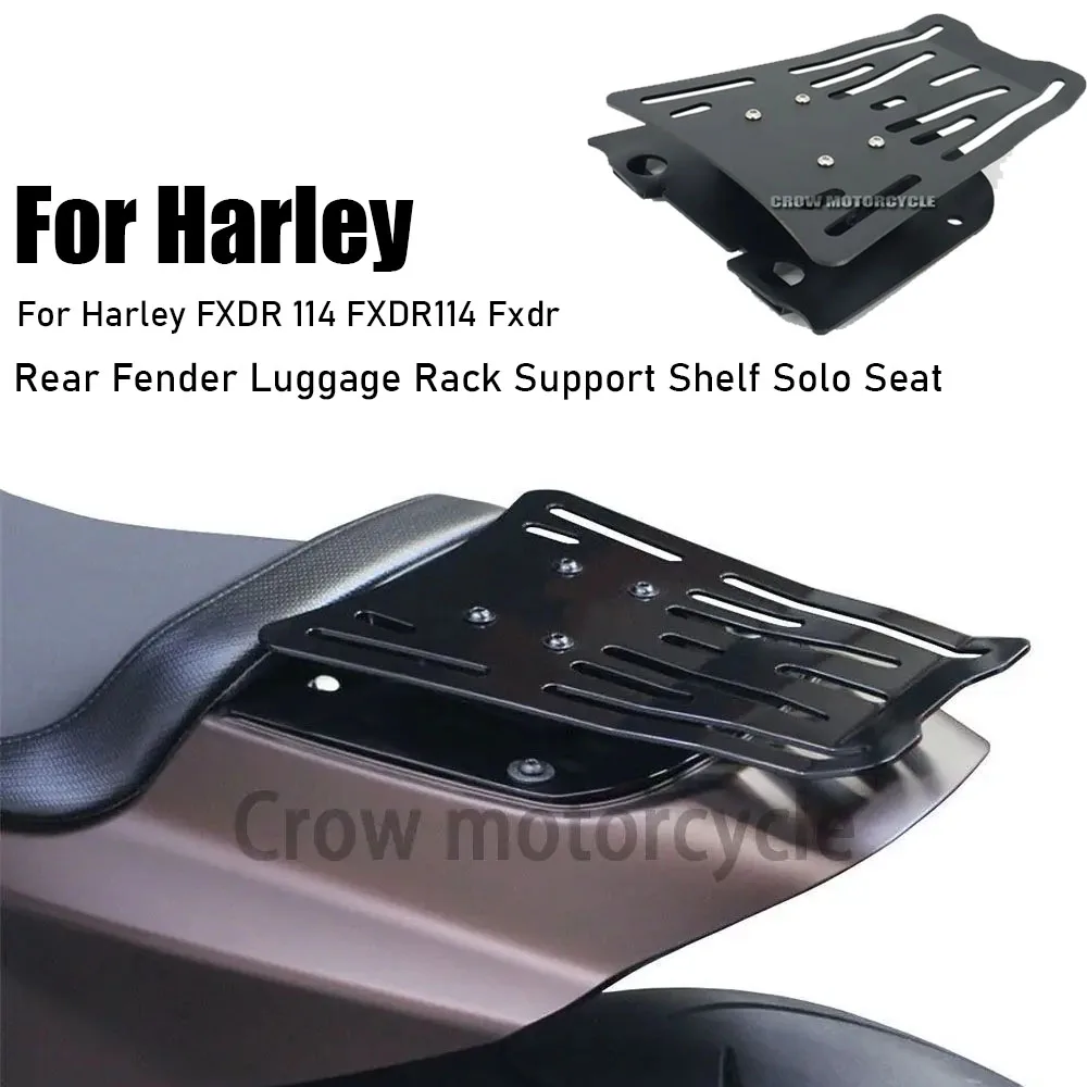 

FXDR 114 Motorcycle Accessories Rear Fender Luggage Rack Support Shelf Solo Seat For Harley FXDR 114 FXDR114 Fxdr 2019-2022