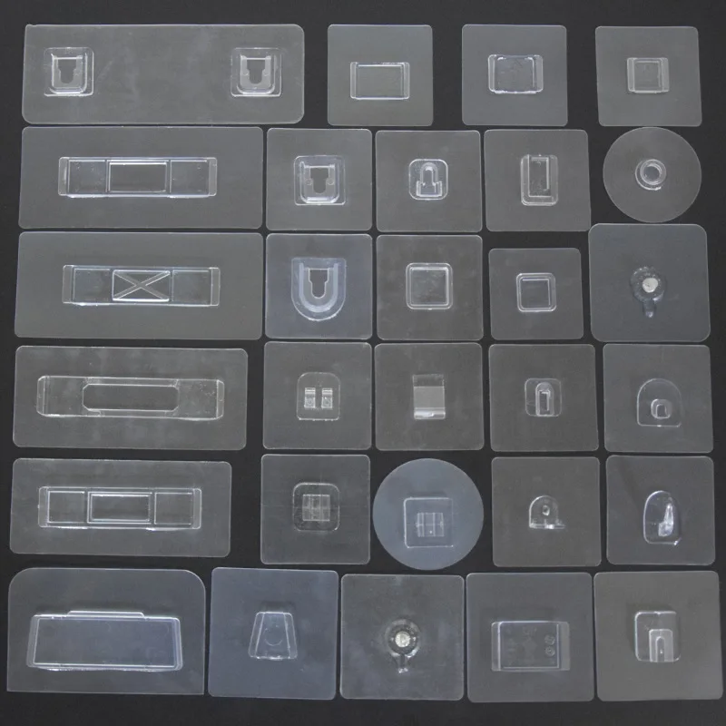 

Прозрачный крючок без следов, Многофункциональные Бытовые аксессуары для дома, прочные клейкие настенные крючки