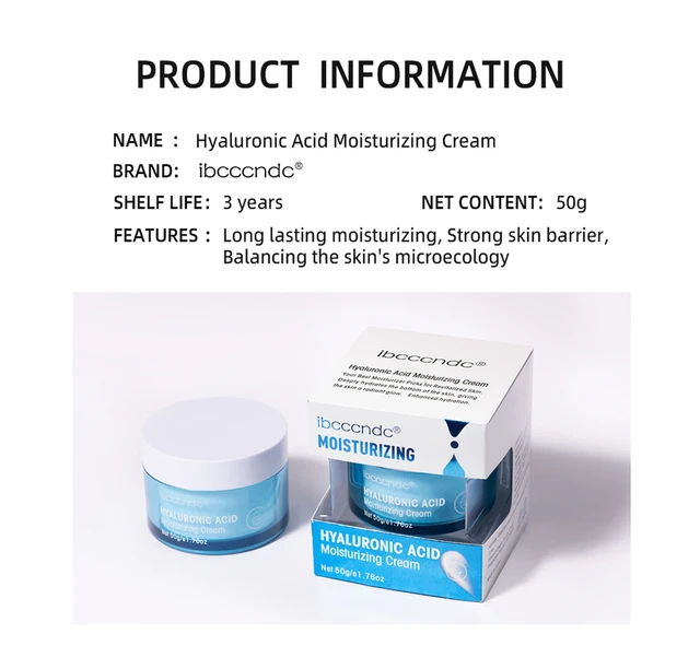 Hyaluronic Acid Hydrating Water Gel/Moisturizing Facial