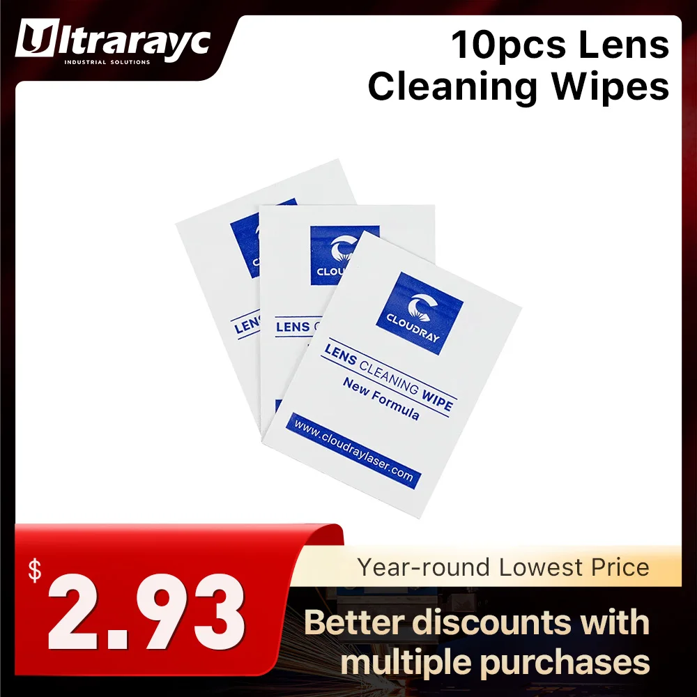 UltraraycLensCleaningWipesfor106umCO2and1064nmFiberLaser