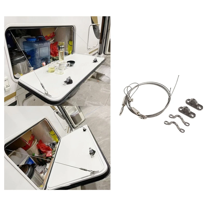 

RV Door Pull Door Oblique Pull Wire Rope 1M Long GTWS