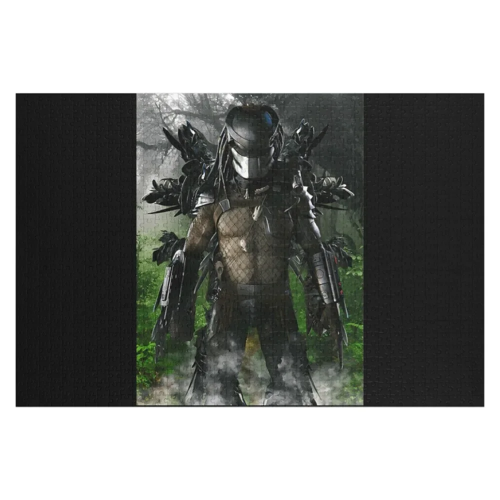 

Jungle Demon Predator Jigsaw Puzzle Custom With Photo Wooden Compositions For Children Puzzle