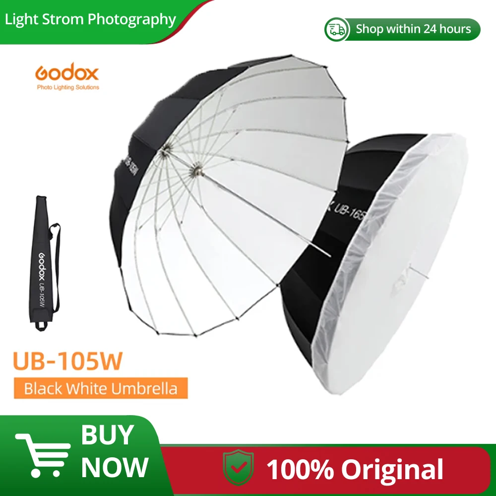 Godox UB-105S 105cm Parabolik Şemsiye - Türkiye'de Amerika Fiyatları