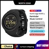 NORTH EDGE MARS 5 smartwatch voor heren digitaal horloge buiten militaire sport LED-horloges waterdicht 50M HR & SpO2 Health Trackr