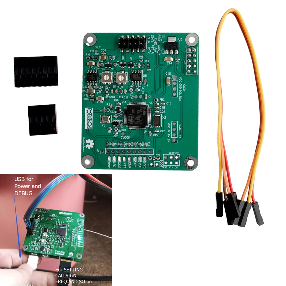 Mmdvm Open-Source Multi-Mode Digital Voice Modem Digital Repeater Board Per Raspberry Pi