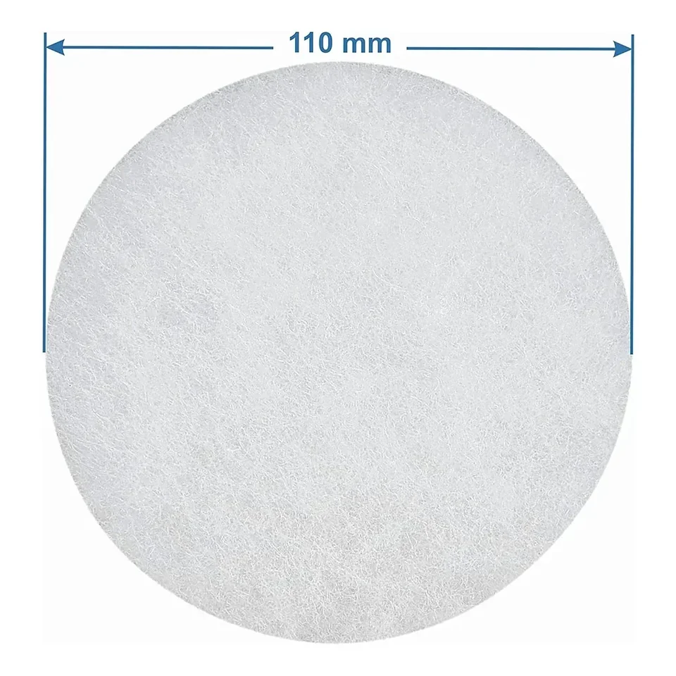 thumbnail: Vervangingsfilters Voor Helios DLV Afvoerventiel - G2 Kwaliteit, 10 Stuks, Diameter 110 Mm