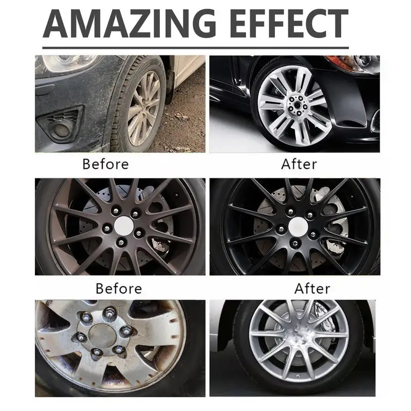 Tire Shine Coatings Long Lasting Tyre High Gloss Easy Application Non Greasy Car Auto Tire Refurbishing Agent Cleaner Coating