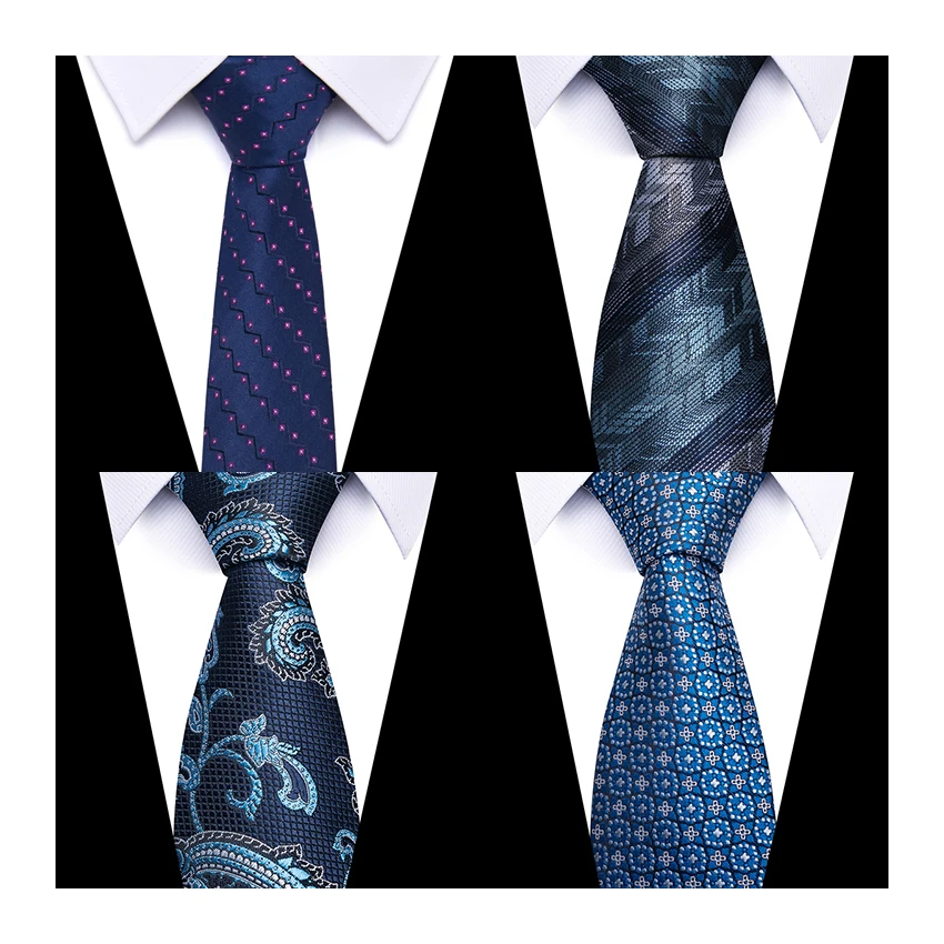 

Fashion Brand Silk 7.5 and 8 cm Silk Gravatas Tie Man's Shirt Accessories Sliver Plaid St. Valentine's Day Workplace Wedding