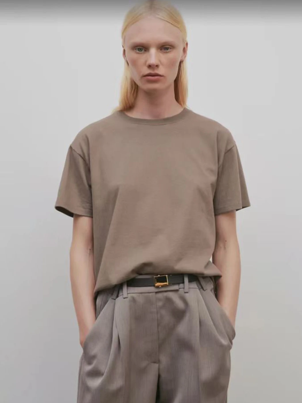 

Back Seam Aesthetic T-Shirts for Women Summer Clothing 2024 Cotton Short Sleeve Tee Shirt T-Shirt Fashion Tees Tops Female