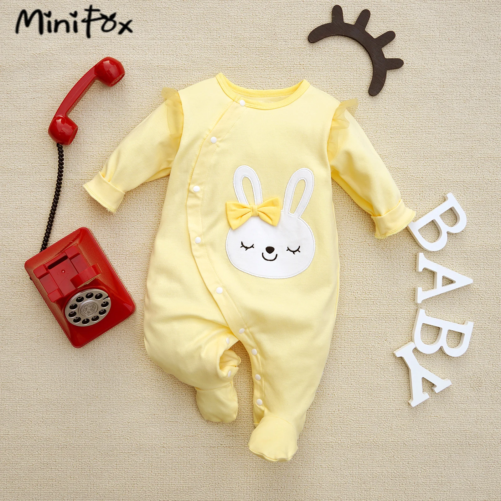 Baby Clothes 100% Cotton Baby Girl Romper Jumpsuit