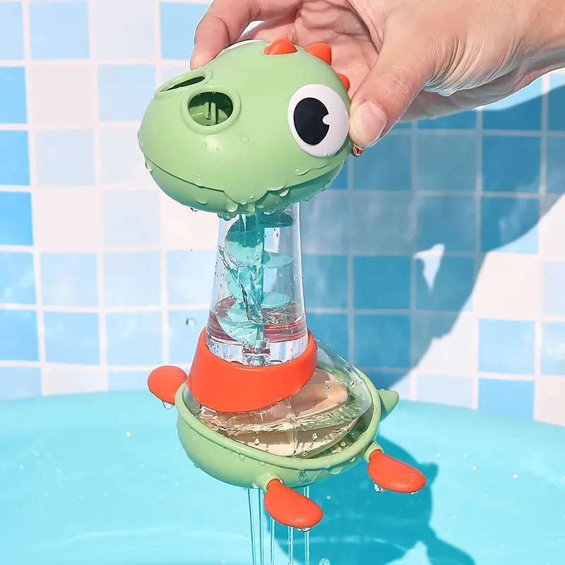 Baby Bath Toys for Kids Dinosaur Spray Water Bath Toy Sprinkler Toddler Baby Pool Bathroom Bathtub Toys for Children Water Games 3